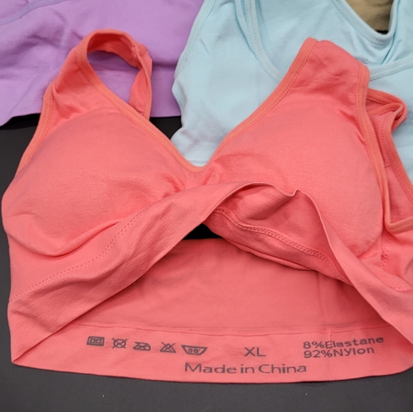 🎀4 Pack Stretch Bras with Removable Pads - Picture 5 of 6